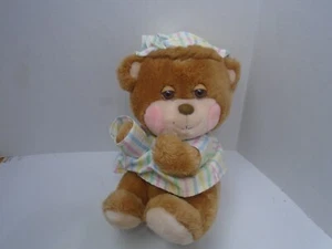 Vintage Fisher Price Sleepytime Bear 12” Plush Quaker Oats Co. 1980’s #1401 - Picture 1 of 5