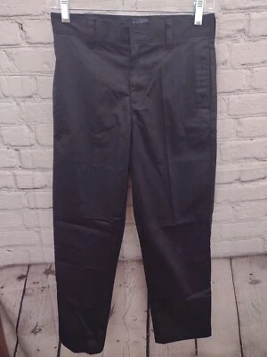 Pantalones de uniforme negros Lands End para niños talla 12 Foto 1 de 4