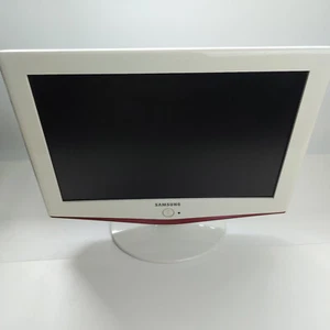 Samsung 19'' LCD Analogue LE19R71W TV Television White Purple y2k - Picture 1 of 10