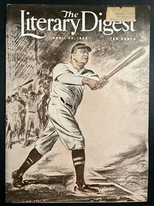 1935 Literary Digest - Babe Ruth cover - Picture 1 of 2