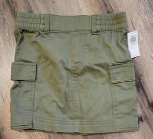 NWT GIRLS OLD NAVY OLIVE GREEN SKIRT SIZE 6-7 - Picture 1 of 4