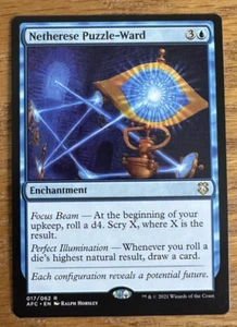 MTG Adventures in the Forgotten Realms Commander, Netherese Puzzle-Ward - Picture 1 of 1