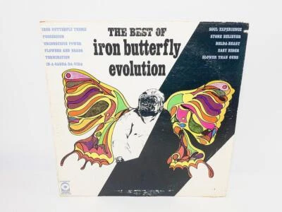 Iron Butterfly - Evolution: Best of Iron Butterfly 1971 ATCO SD33-369 LP, VG+ - Image 1 of 4