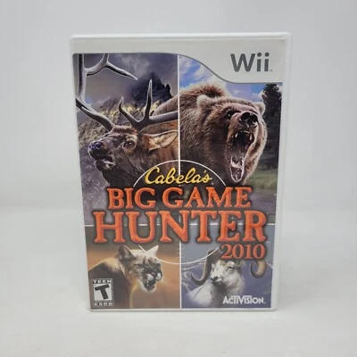 Cabela's Big Game Hunter 2010 para Nintendo Wii Completo Foto 1 de 4