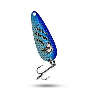 Dads Lucky Lure  - Fishing Gift Lures - Custom Fishing lures - Fishing Spoons