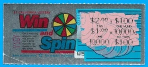1988 California lottery scratch ticket expired used and scratched #17 issue - Picture 1 of 1