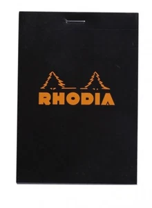 Rhodia Staplebound Graph Paper Notepad in Black - 3.375 x 4.75 - NEW - R122009 - Picture 1 of 3