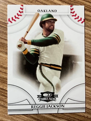 2008 Donruss нитки Реджи Джексон #36 Athletics - Изображение 1 из 2