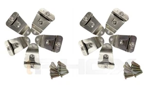 10X Mobile Microphone Mounting Hangup Clip with 2 Screws HLN9073B M261 - Picture 1 of 2