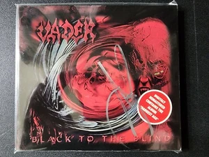Vader BLACK TO THE BLIND Autographed CD DIGIPAK Version 	SYSTEM SHOCK - IR-C-104 - Picture 1 of 7