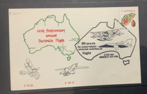 FFC: 1974. 50TH anniversary of around AUSTRALIA FLIGHT - Picture 1 of 1