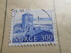 NORVEGE, NORGE, 1982, timbre 815 MONASTERE SELJE oblitéré, cancel stamp