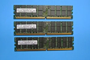6GB (3x2GB) Memory RAM Compatible with Dell PowerEdge 1800 DDR2 PC2-5300P - Picture 1 of 1