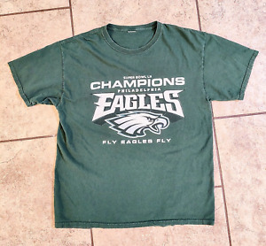 Philadelphia Eagles Super Bowl T-Shirt by NFL Pro Line Fanatics Size L