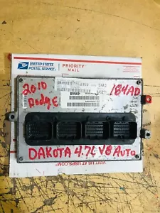 10 Dodge Dakota 2010 4,7 L V8 AT ECU ECM PCM MOTOR COMPUTADOR 68048184AD 184 - Imagen 1 de 3