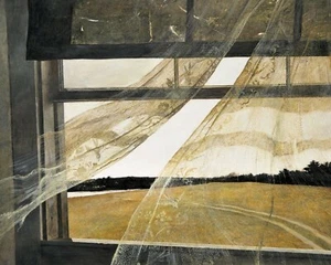 Impresión o lienzo - Viento del mar, 1947 por Andrew Wyeth - Imagen 1 de 1
