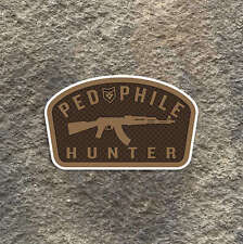 Pedophile Hunter AK Vinyl Decal