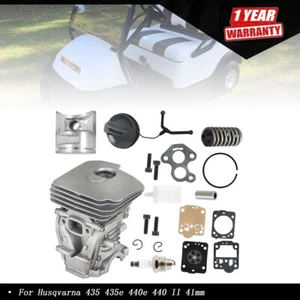 Chainsaw 5047351-01 Cylinder Piston Kit For Husqvarna 435 435e 440e 440 II 41mm - Picture 1 of 11