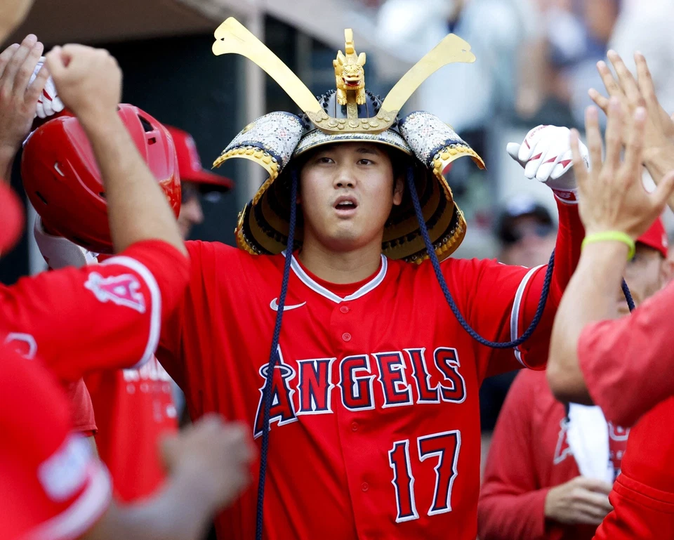 8x10 Photo SHOHEI OHTANI Los Angeles Angels MVP Cy Young - Image 1 of 1