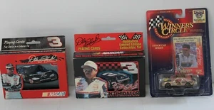 2 Sets of Dale Earnhardt Playing Cards-1999 + 2001 + Goodwrench Die Cast Car - Picture 1 of 8