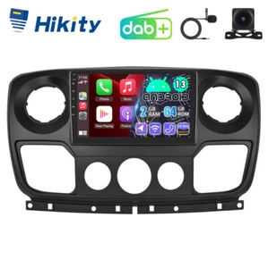 DAB+ Android Autoradio Für Opel Movano B Renault Master 3 Carplay GPS Navi WIFI - Bild 1 von 17