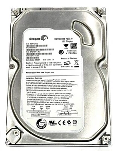 Disco Duro Seagate 160GB 7200.11 3.5" SATA ST3160813AS - Imagen 1 de 1
