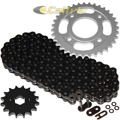 Black O-Ring Drive Chain & Sprockets Kit for Honda CM400A CM400C CM400E CM400T - Image 1 of 2
