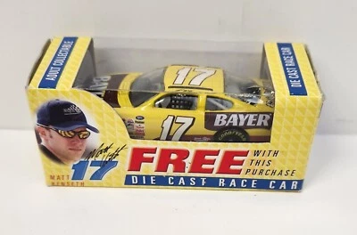 Coche de carreras Matt Kenseth Nascar Bayer/Aleve #17 fundido a presión nuevo en caja 2003 promoción Foto 1 de 4
