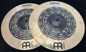 15" MEINL CLASSICS CUSTOM DUAL HI- HAT BECKEN - SUPER SCHÖNE MÜTZEN - Bild 1 von 3