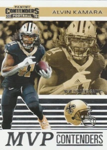2019 Panini Contenders MVP Contenders Alvin Kamara #MVP-AK - Picture 1 of 2