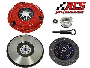 ACS STAGE 1 RACING CLUTCH KIT & FLYWHEEL for SUBARU IMPREZA FORESTER LEGACY 2.5 - Picture 1 of 2