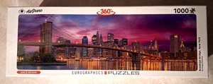 BROOKLYN BRIDGE NY 1000 Piece 360degree 3ft Puzzle Eurographics NEW SEALED! - Picture 1 of 5