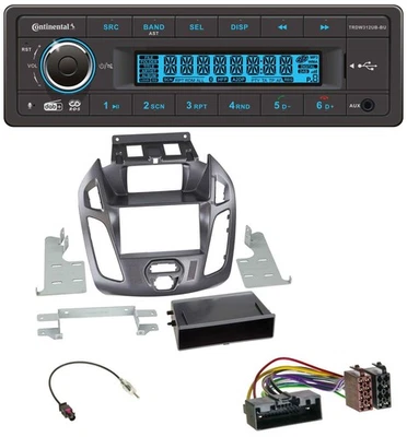 Continental MP3 DAB USB Bluetooth Autoradio für Ford Transit Connect 12-18 Displ - Bild 1 von 4