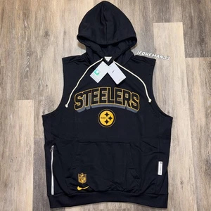 Sudadera con capucha sin mangas Nike Pittsburgh Steelers 2025 edición estándar Dri-FIT - Imagen 1 de 12