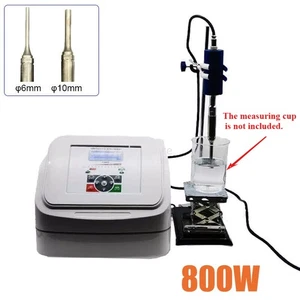 Lab Digital Handheld Ultrasonic Homogenizer Sonicator Cell Disruptor Mixer 800W - Picture 1 of 14