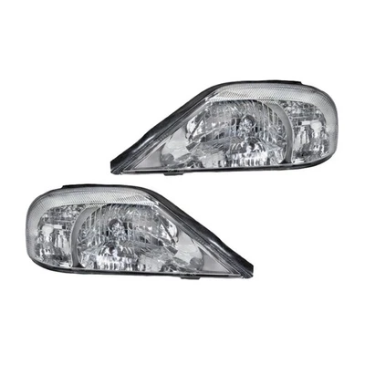 For 2000-2002 Mercury Sable Pair Headlights Driver and Passenger Side-Bulb Incl - Image 1 of 4