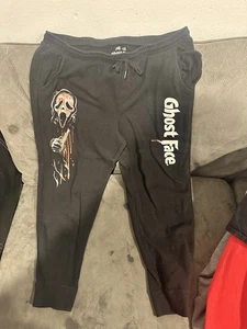 GHOSTFACE SCREAM MOVIE SWEATPANTS 2XL SCHWARZ - Bild 1 von 5