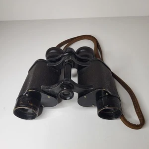 Jules Huet Binoculars Paris WW2 Vintage Marine ×8 Nouvelle Maison - Picture 1 of 11