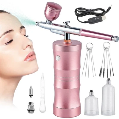 Rechargeable Airbrush With 0.4mm Nozzle For Nail Art Cake Decorating Painting - Image 1 of 4