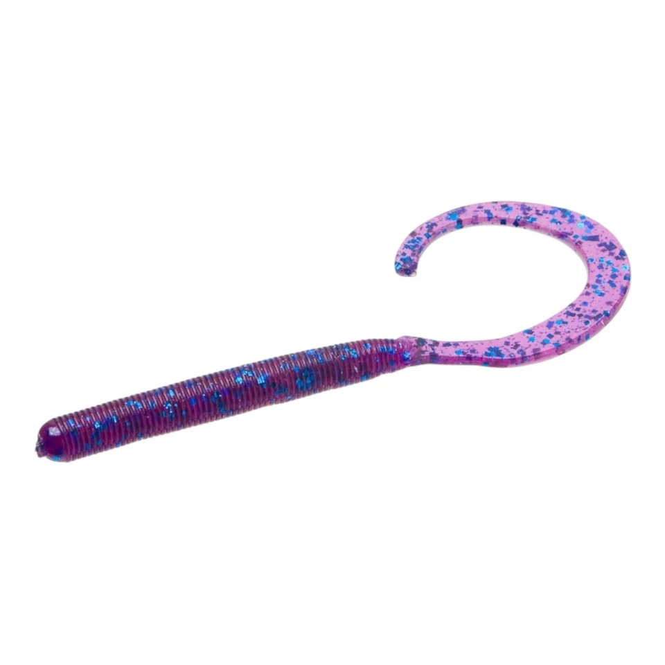 Gusanos de cola rizada Zoom 4" - Elige el color Foto 1 de 1