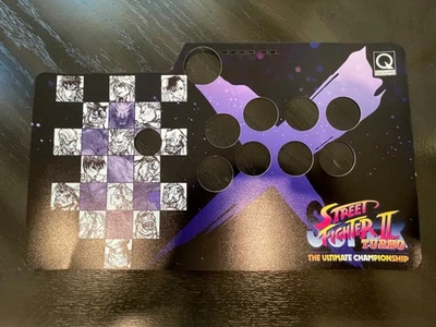 Obra de arte personalizada para joystick Mayflash F500 - tema Super Street Fighter II Turbo Foto 1 de 4