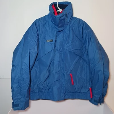 Vintage 90s Columbia Whirlibird Mens 3 in 1 Down Fill Ski Jacket Size Med Blue - Image 1 of 4