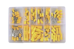 Connect Assorted Yellow Terminals Box 110pc 31852 - Picture 1 of 1