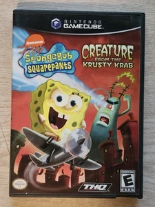 SpongeBob SquarePants Creature From The Krusty Krab Nintendo GameCube Complete - Picture 1 of 3