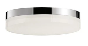 Maxim 57683CLFT Illuminaire II 9"W Integrated LED Flush Mount - Chrome - Picture 1 of 5