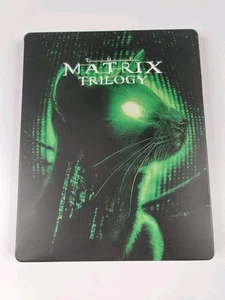 The Matrix Trilogy: Limited Edition Steelbook OOP Rare (4K UHD 3-Disc) VG *Read⤵ - Picture 1 of 24