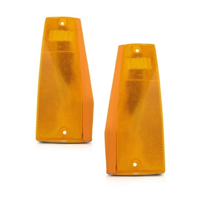 For 1984-1996 Jeep Cherokee Pair Marker Lights Driver & Passenger Side Foto 1 de 4