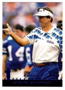 1998 PRESSEAUSWEIS #46 STEVE SPURRIER PICK OFFS BLAU - Bild 1 von 1