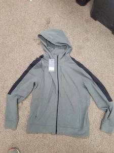 Neu VRST Herren Large L Pinnacle Polarfleece Reißverschluss Jacke Mantel Zinngrau Neu mit Etikett  - Bild 1 von 6