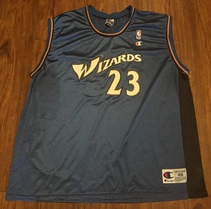 Vintage Washington Wizards Champion Jersey #23 Micheal Jordan  - Picture 1 of 5